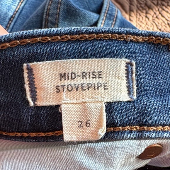 Madewell Women's Blue Jeans - Picture 4 of 5